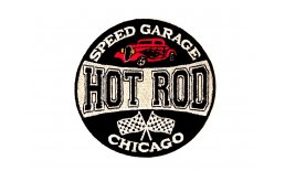 Patch Hot Rod Speed Garage Chicago Flicken Aufnäher Aufbügeln Bügelbild hotrod
