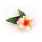 Haarklemme Frangipani Rosa Pink Gelb Blüte Spange Headpiece Hawaii IMG_20210325_213054