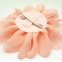 Haarblume Apricot Blüte Spange Pin Haarclip 50er Jahre Frisur Rockabilly Sixties apricot1
