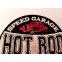 Patch Hot Rod Speed Garage Chicago Flicken Aufnäher Aufbügeln Bügelbild hotrod1