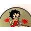 Patch Betty Boop Herzen Hund Flicken Aufnäher Aufbügeln Bügelbild green1