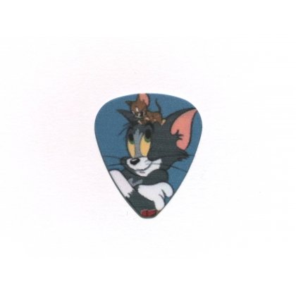 Plektrum Tom Jerry Cartoon Blau Gitarrenplättchen 16
