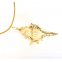 Muschel Seashell Schnecke Kette Anhänger Beige Gold Perle Verstellbar IMG_20210318_182701