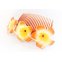 Blumenkamm Frangipani Orange Gelb Blüten Haarkamm Steckkamm Hawaii IMG_20210325_232542