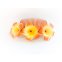 Blumenkamm Frangipani Orange Gelb Blüten Haarkamm Steckkamm Hawaii IMG_20210325_232632