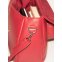 Handbag Tasche Rot Weiss Budapest Lochmuster Schleife Träger Henkel 50er Rockabilly QL_Tschin_10